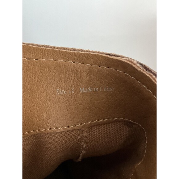 Dolce Vita Bootie Women 10M Tan Point Toe Block Heel - Picture 6 of 12